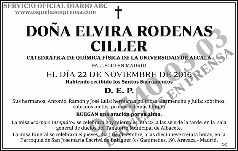 Elvira Rodenas Ciller